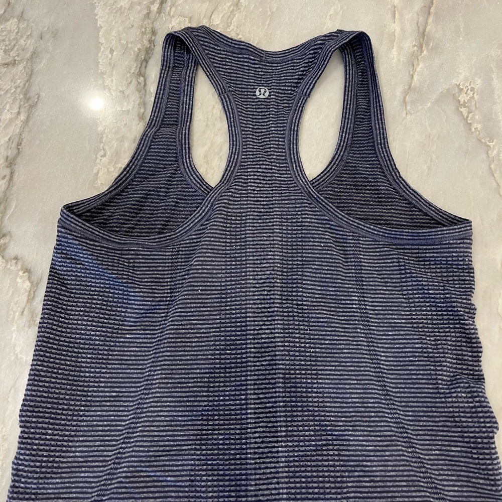 Blue Gray Lululemon Tank